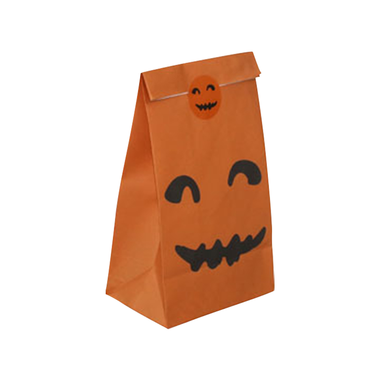 Wmkox8yii Halloween Theme Food Wrapping Paper Bag Candy Wrapping Gift Bag 
